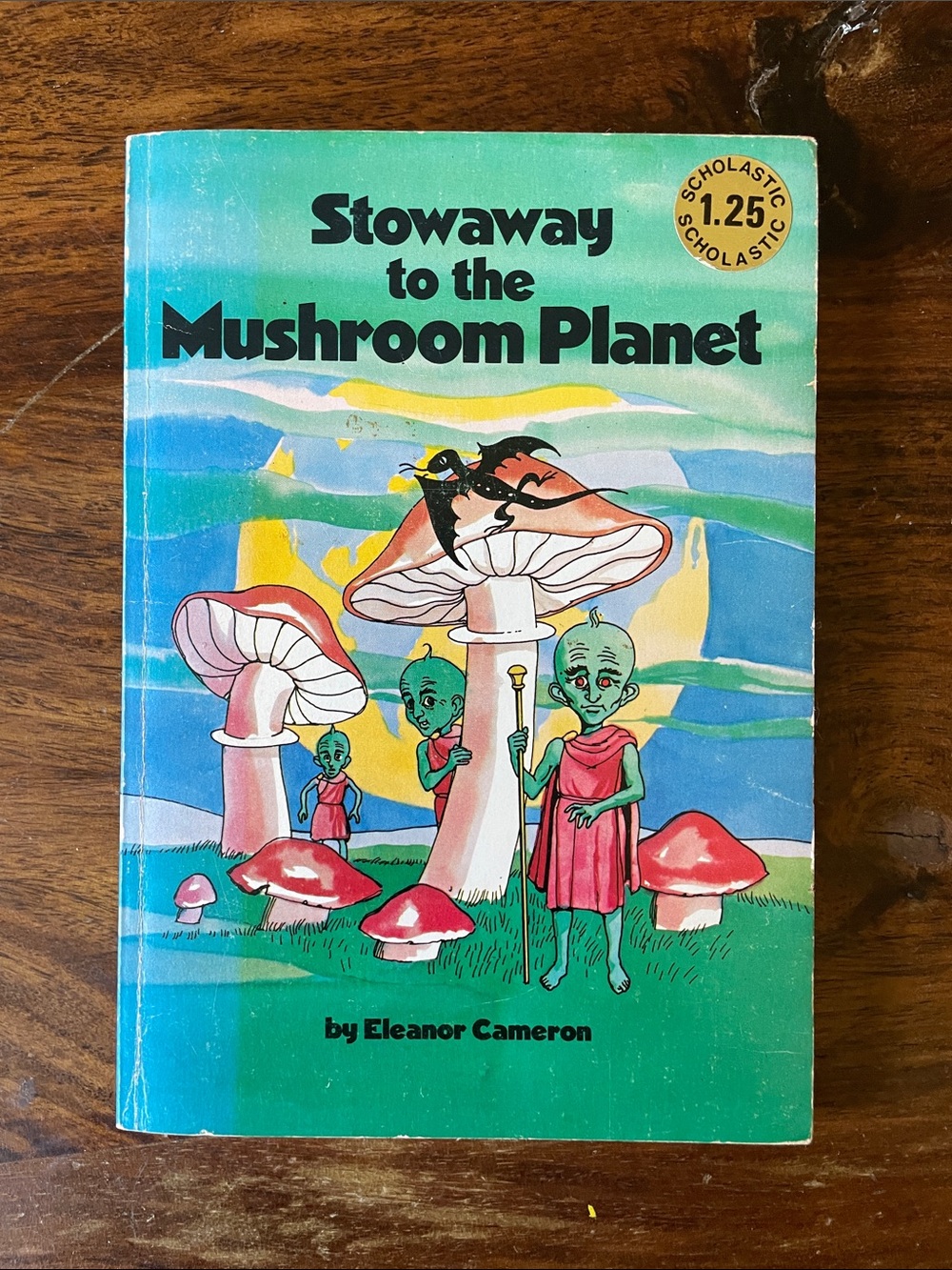 Stowaway to the Mushroom Planet by Eleanor Cameron Vintage Scholastic Book